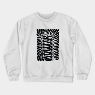 black herbarium piece Crewneck Sweatshirt